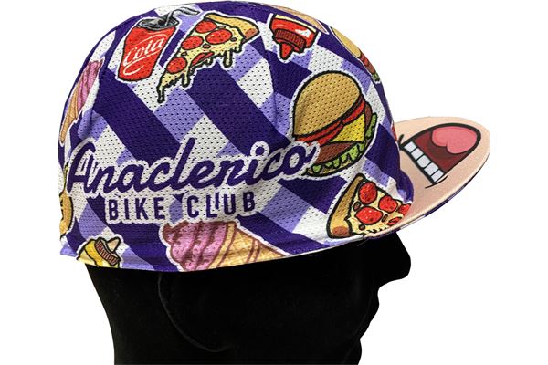 Cycling Cap ABC Anaclerico Sports CICLOMANGIATORI ABC ANACLERICO SPORT BYKE CLUB | Cappelli da Ciclismo | CICLOMANGIO-